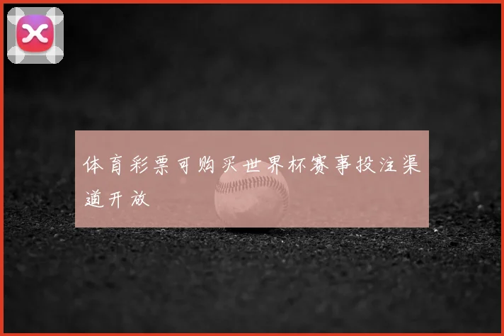 体育彩票可购买世界杯赛事投注渠道开放